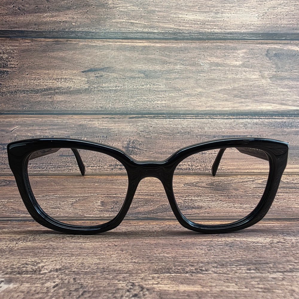 Warby Parker Aubrey W 1100 Black Cat Eye Eyeglasses 55-21-142